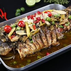Hua Qian Dai Grilled Fish - Fish Flavor: Sichuan Sauekraut