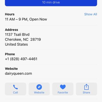 DQ Grill & Chill Restaurant - the menu on the iphone - Fast Food Near Me - Cherokee, North Carolina DQ Grill & Chill Restaurant - the menu on the iphone - Fast Food Near Me - Cherokee, North Carolina
