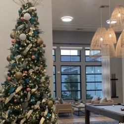 With a Twist Events and Decor - 12 ft tree for Corporate Meeting Space