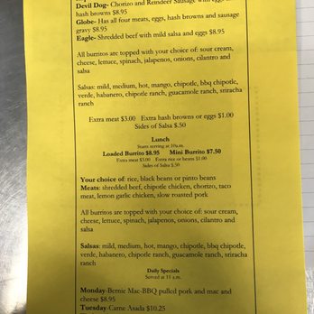Burrito Heaven - Lunch menu - Mexican Near Me - Anchorage, Alaska Burrito Heaven - Lunch menu - Mexican Near Me - Anchorage, Alaska