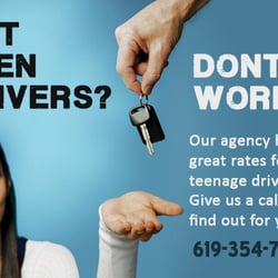 Alitt Insurance Agency - Do you you have a teenage driver? Don't worry! We have great rates for young drivers and tons of discounts to keep costs down!