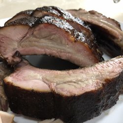 Porky's Blazin' Bar-B-Q - Pork babyback ribs - best in KC