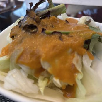Blu Sushi - Salad with entree close-up - Sushi Bars Near Me - Ridgewood, New Jersey Blu Sushi - Salad with entree close-up - Sushi Bars Near Me - Ridgewood, New Jersey