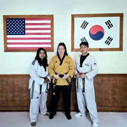 United Xtreme Martial Arts - UXMA JH:
JR INST ALISON, MASTER NITZY CASTRO, AND INSTRUCTOR MICHAEL
