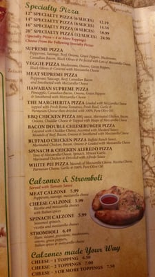 Menu photo 2 Antonino Bertolo's Pizza Greenville, SC