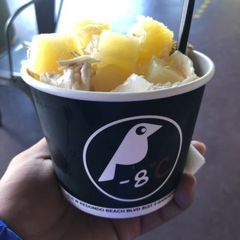 Negative 8C - Mango go!!! With almonds condensed milk n pineapple - Desserts Near Me - Gardena, California Negative 8C - Mango go!!! With almonds condensed milk n pineapple - Desserts Near Me - Gardena, California
