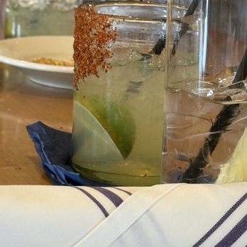 The Black Whale - Someone else's Margarita! I wish I wasn't driving. - Seafood Near Me - New Bedford, Massachusetts