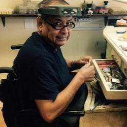 Ed's Watch & Jewelry Repair - Ed ready for the day.
