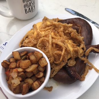Hash Kitchen - Pretzel Benedict - Breakfast & Brunch Near Me - Scottsdale, Arizona