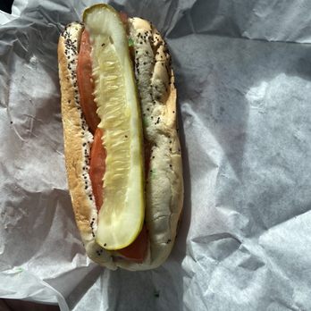 Beef Villa - Chicago dog no sport peppers - Burgers Near Me - Elgin, Illinois Beef Villa - Chicago dog no sport peppers - Burgers Near Me - Elgin, Illinois