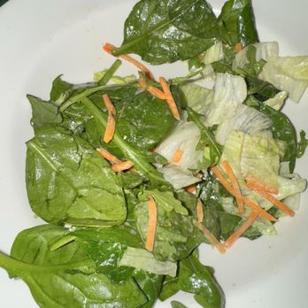 Legasea Bar & Grill - The salad looks skimp but I had already taken some from it ℓoℓ. - New American Near Me - New York, New York