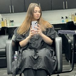 Ashley Mitchell Salon and Spa - Before: roots and box dye