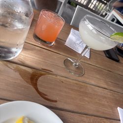 Great White Martini and Paloma cocktail