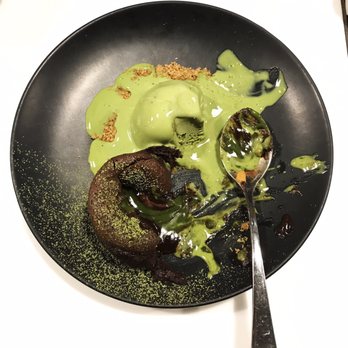 Spot Dessert Bar - Matcha Lava - Desserts Near Me - Flushing, New York Spot Dessert Bar - Matcha Lava - Desserts Near Me - Flushing, New York