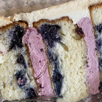Mon Petit Choux - Blueberry lavender layer cake with butter cream icing - Bakeries Near Me - Cheviot, Ohio
