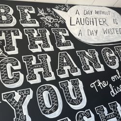 Hugs & Mugs - Be the change!   Love that!