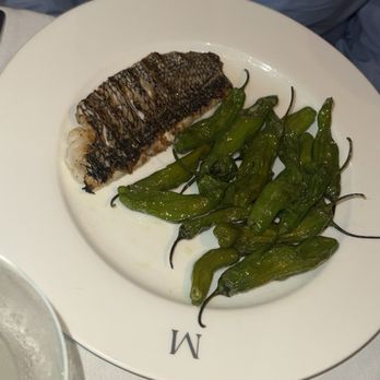 The Mark Restaurant - Shushito peppers w seabath - French Near Me - New York, New York
