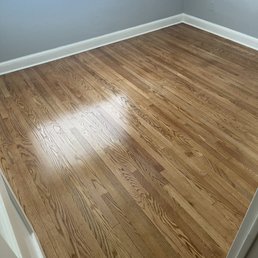 Sanded and refinished Sanded and refinished