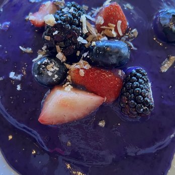 HāLani - Ube pancake. Should have asked for  syrup separately - Cocktail Bars Near Me - Waimea, Hawaii