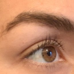 nearly half waxed eyebrow nearly half waxed eyebrow