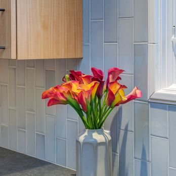 Kitchens Inside Out - Hand Painted Tile - Interior Design Near Me