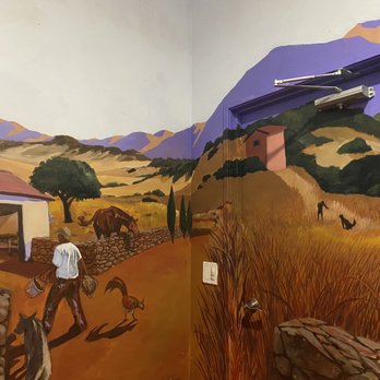 iJAVA Cafe - Cool bathroom mural. - Cafes Near Me - San Jose, California iJAVA Cafe - Cool bathroom mural. - Cafes Near Me - San Jose, California