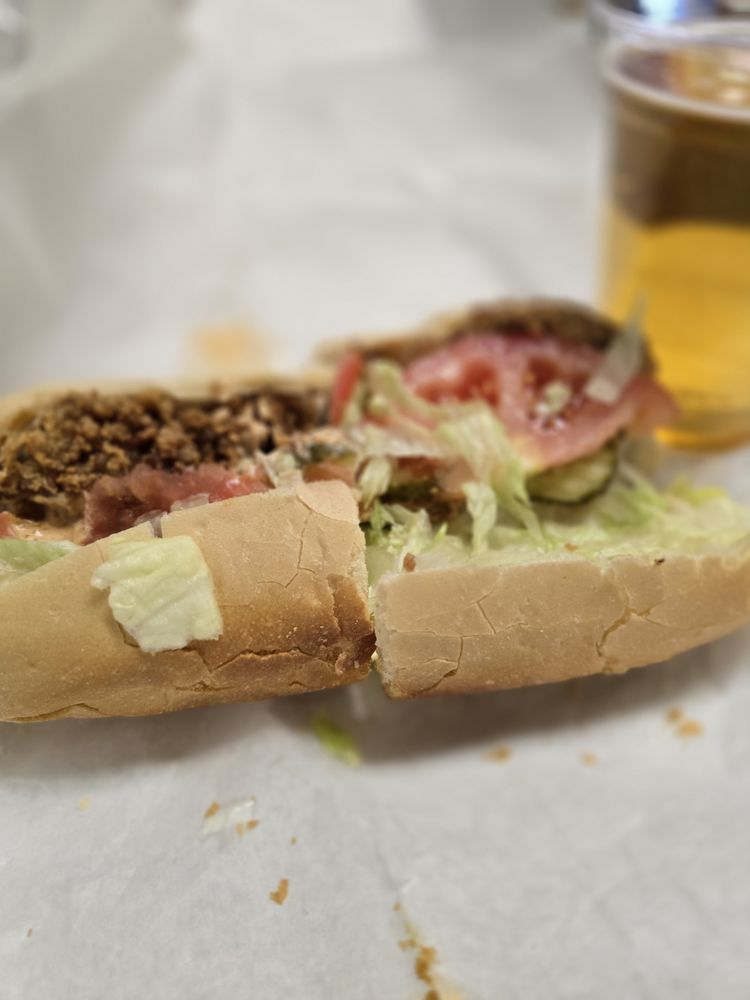 Food from The Po'Boy Shop