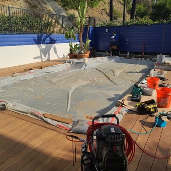 D Global Construction - a pool being built - General Contractors Near Me - Woodland Hills, California