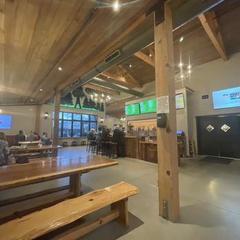 The Watering Hole - Couches, bar seating, indoor picnic tables, lots of options! - New American Near Me - Murphys, California The Watering Hole - Couches, bar seating, indoor picnic tables, lots of options! - New American Near Me - Murphys, California