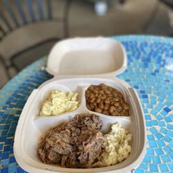 Washington Perk - Pulled Pork BBQ plate Special