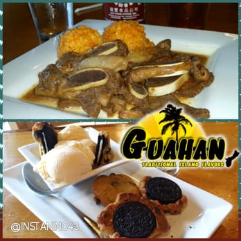 Guahan Grill - Beef estufao and chocolate chip oreos ala mode - Barbeque Near Me - Oceanside, California