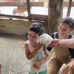 Meet and greet with the birds
