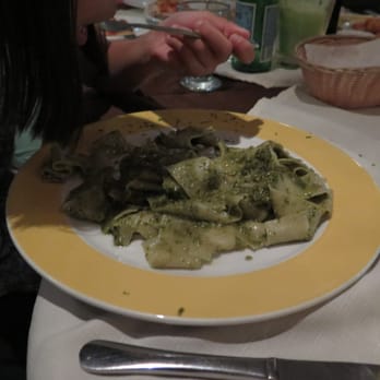 Casa Sofia - Ribbon pasta with pesto - very tasty homemade pasta. - Italian Near Me - Playa del Carmen, ROO