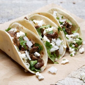 Pablo's Toc O's - three tacos on a piece of paper - Food Trucks Near Me Pablo's Toc O's - three tacos on a piece of paper - Food Trucks Near Me