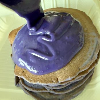 YogurStory - Ube pancakes - Pancakes Near Me - Honolulu, Hawaii YogurStory - Ube pancakes - Pancakes Near Me - Honolulu, Hawaii