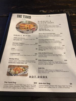 Menu photo 2 The Yard @ 1224 San Antonio, TX Menu photo 2 The Yard @ 1224 San Antonio, TX
