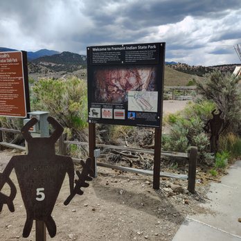 Fremont Indian State Park - Entrance to the paved loop. - Parks Near Me - Sevier, Utah
