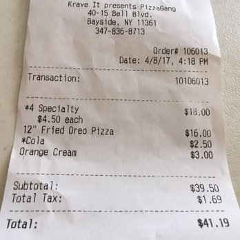 Krave It Pizza & Sandwich Joint - Cost - Sandwiches Near Me - Bayside, New York Krave It Pizza & Sandwich Joint - Cost - Sandwiches Near Me - Bayside, New York