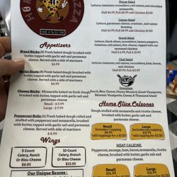 Home Slice Pizza - Menu