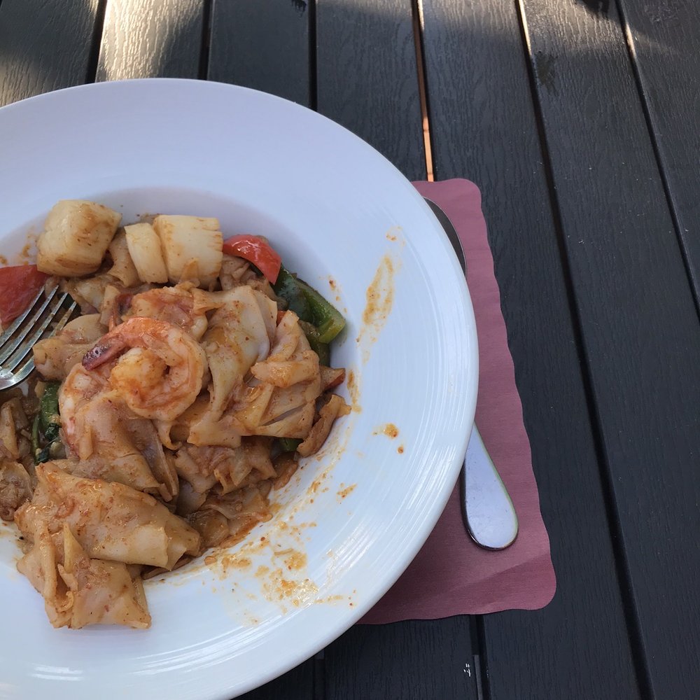 Warwick Thai - Drunken noodle with shrimp. AMAZING!!!! - Thai Near Me - Warwick, New York Warwick Thai - Drunken noodle with shrimp. AMAZING!!!! - Thai Near Me - Warwick, New York