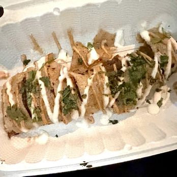 Calf & Chick - I ordered the beef kabob wrap, but got this... which looks like the spicy beef roll. - Breakfast & Brunch Near Me - Lake Forest, California