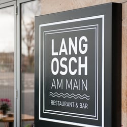 Langosch am Main - Der Eingang
