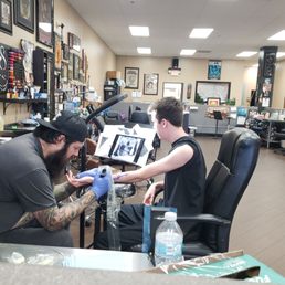 Tat for son's (@Dramasfn) b-day.