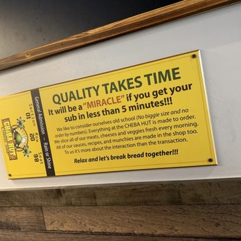 Cheba Hut "Toasted" Subs - I'll wait! Thanks for the heads up. - Sandwiches Near Me - Oklahoma City, Oklahoma Cheba Hut "Toasted" Subs - I'll wait! Thanks for the heads up. - Sandwiches Near Me - Oklahoma City, Oklahoma