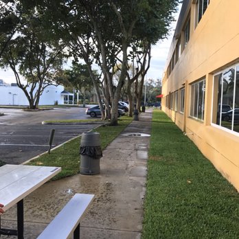 Garmizos - Now employees pull up and park to see new green grass. Looks good, feels good. - Landscaping Near Me - Davie, Florida
