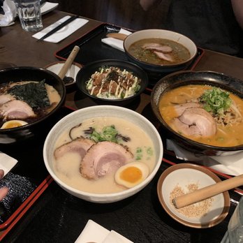Ramen Isshin - White Sesame Shio Ramen, Black Sesame Tan Tan Noodle, Roasted Garlic Shoyu Ramen, Isshin Red Miso Ramen, Chicken Karaage Don - Ramen Near Me - Toronto, Ontario