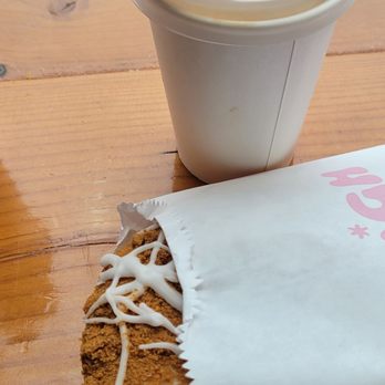 Dough Joy - Vanilla Biscoff - Vegan Near Me - Seattle, Washington Dough Joy - Vanilla Biscoff - Vegan Near Me - Seattle, Washington