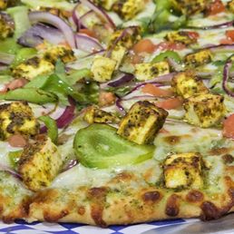 Pesto Paneer Pizza