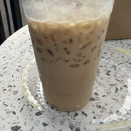 Tres leches latte iced