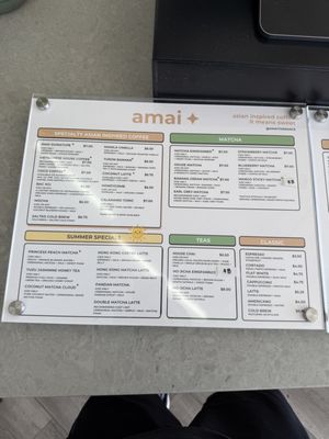 Menu photo 2 Amai Tea & Cafe Torrance, CA